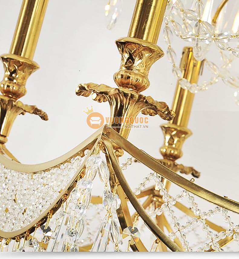 Đèn chùm đồng phòng khách ABR144-6